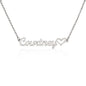 Personalized Heart & Name Pendant
