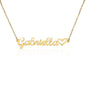 Personalized Heart & Name Pendant
