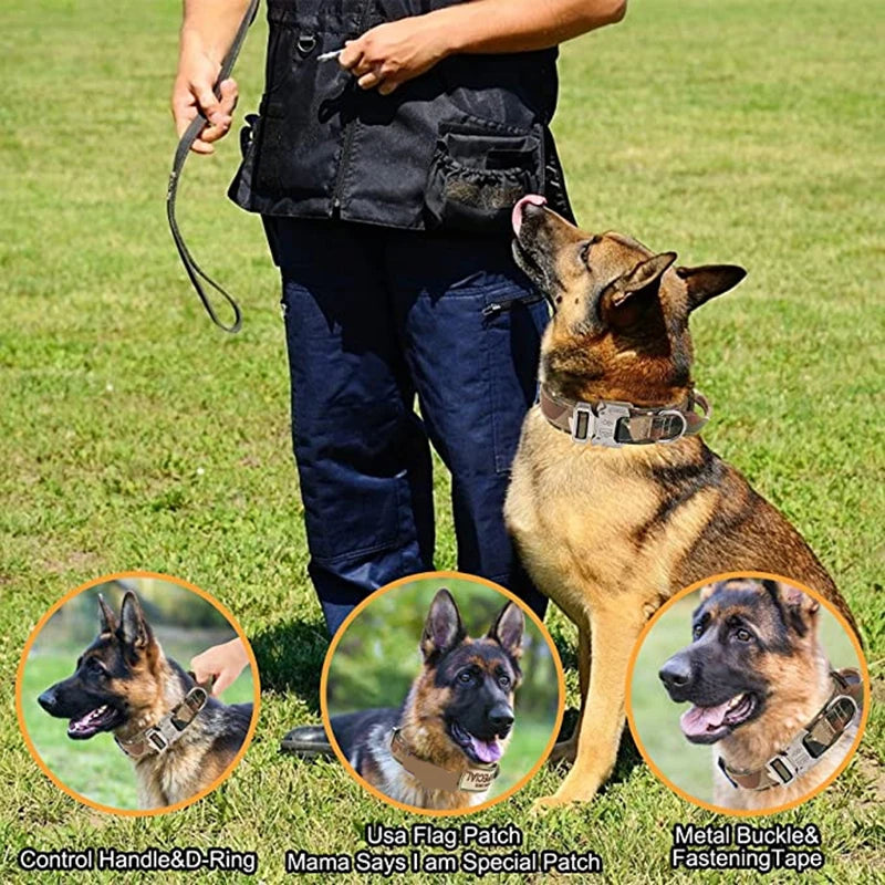 Tactical Dog Collar & Leash Set 