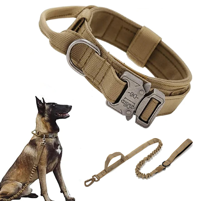 Tactical Dog Collar & Leash Set 