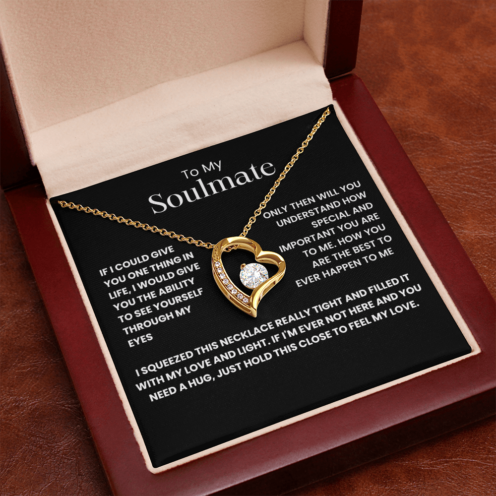 To My Soul Mate- Forever Love Necklace