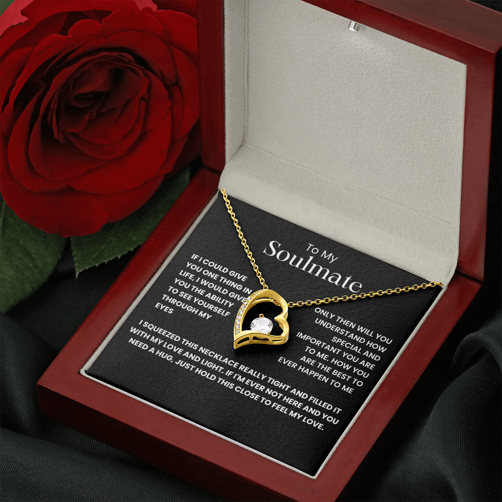To My Soul Mate- Forever Love Necklace