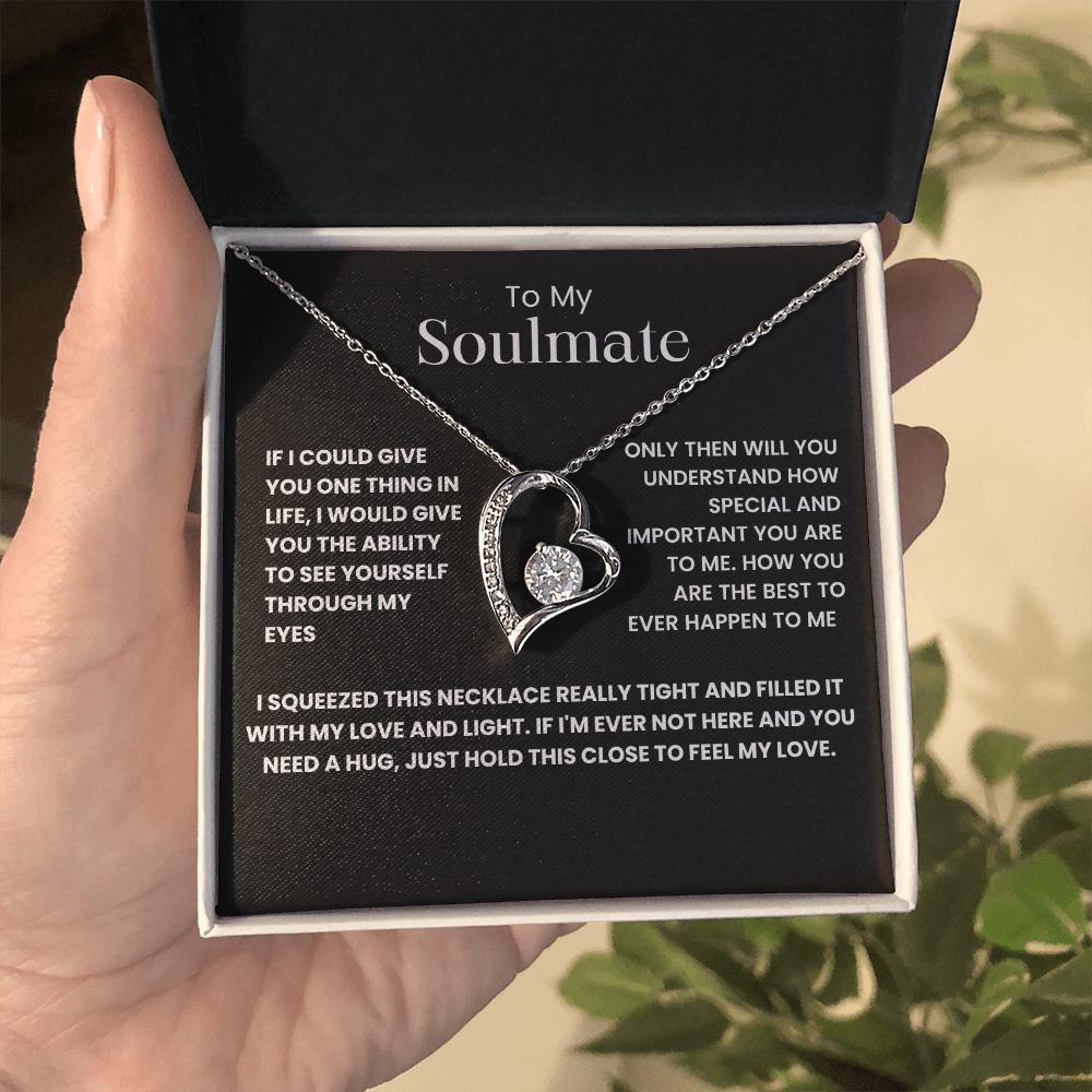 To My Soul Mate- Forever Love Necklace