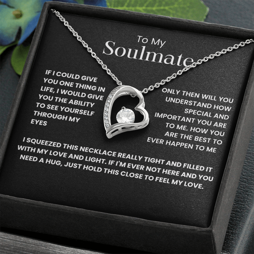 To My Soul Mate- Forever Love Necklace