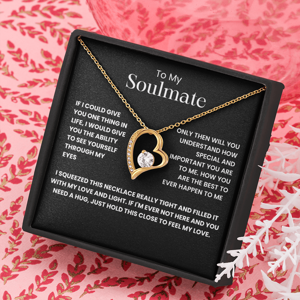 To My Soul Mate- Forever Love Necklace