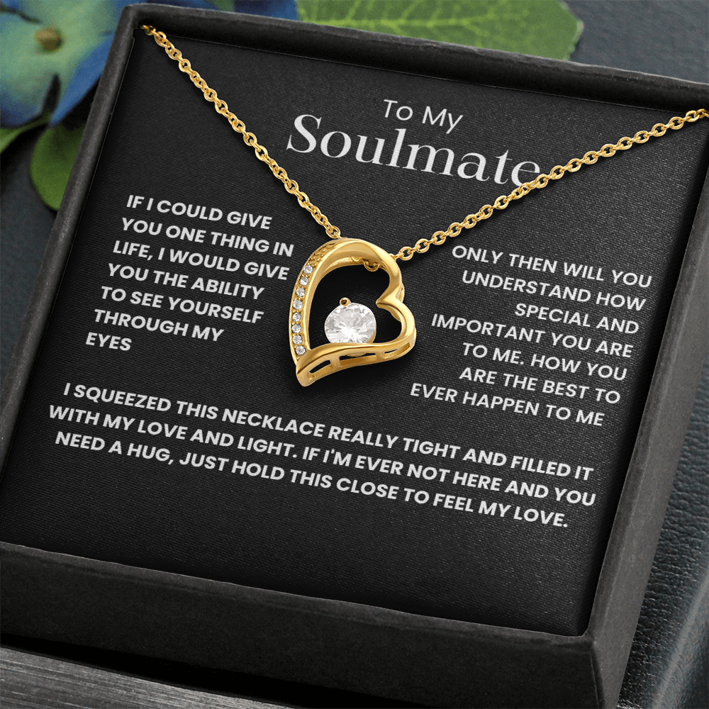 To My Soul Mate- Forever Love Necklace