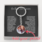 Personalized Round Photo Keychain